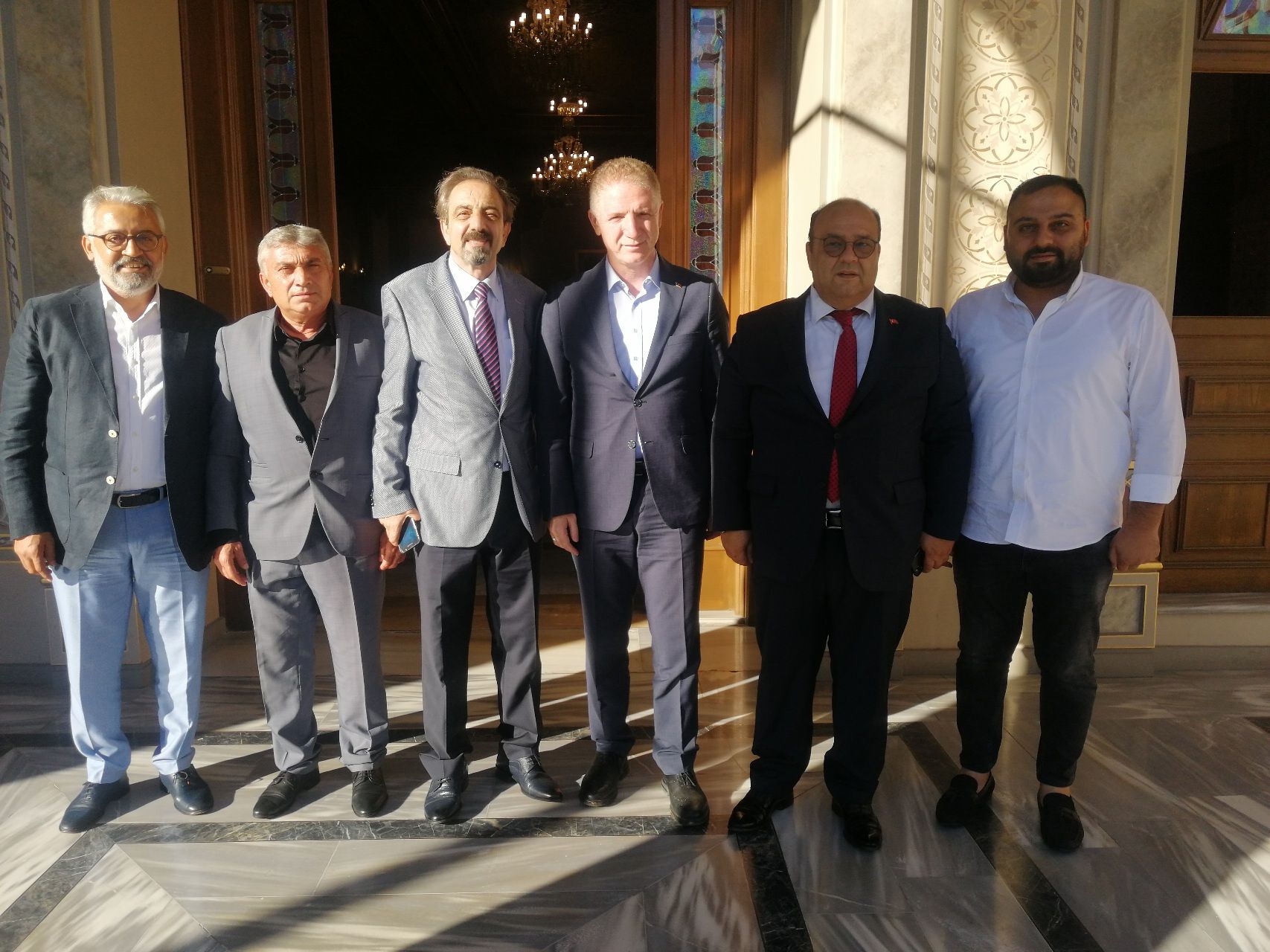 İstanbul Valisi Davut Gül'ü makamında ziyaret gerçekleştirdik.