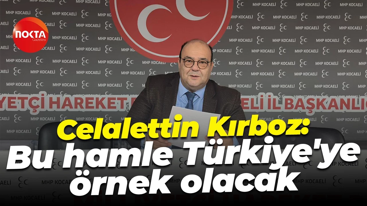  Bu hamle Türkiye'ye örnek olacak