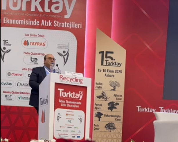 15.Türktay da yaptığımız konuşma ile ülkemiz atık yönetimi ve geri dönüşüm sürecinde gelinen noktaya elimizden geldiğince temas etmeye çalıştık