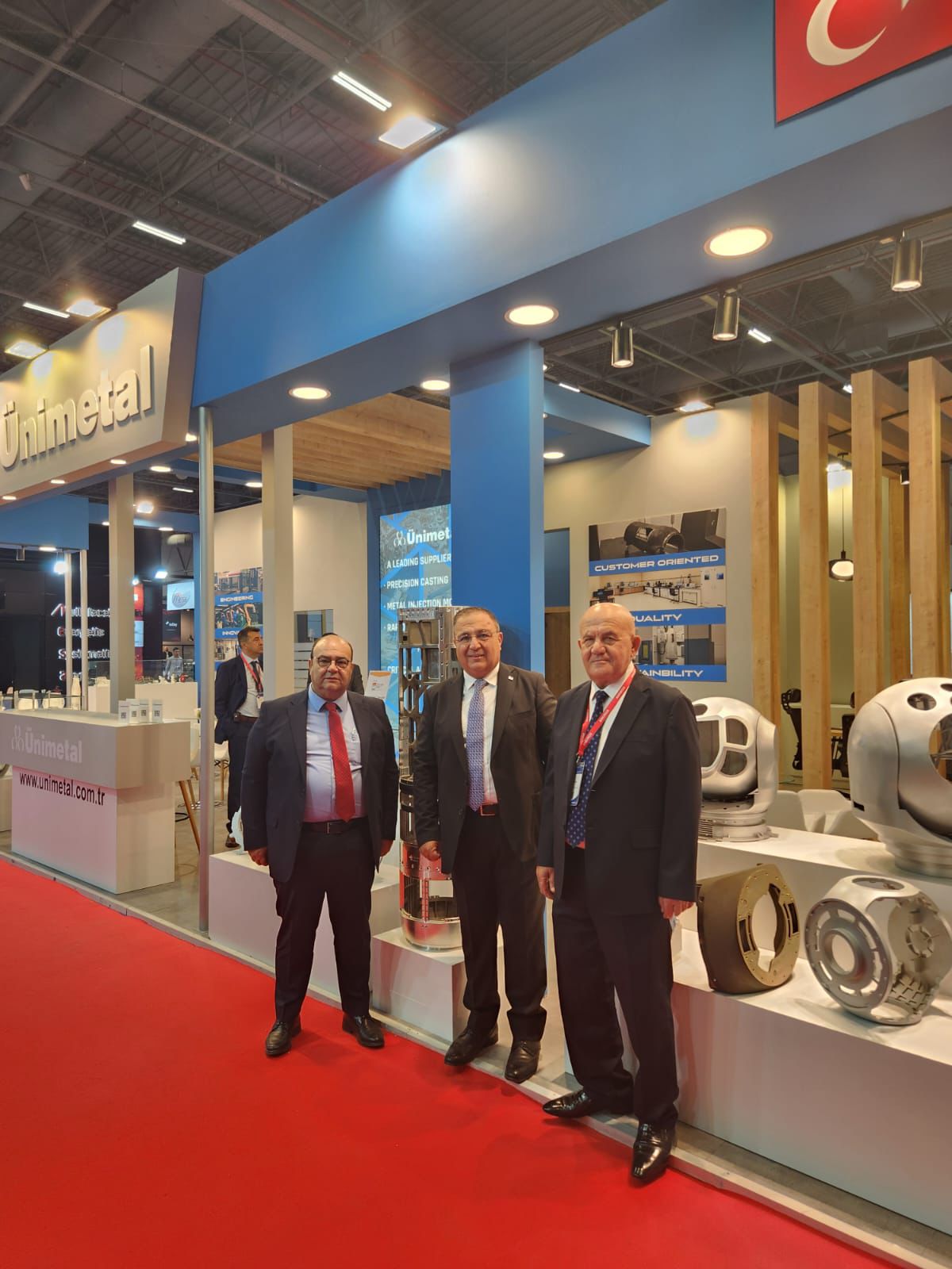 HM Ankiros Fairs ta çok özel projelere döküm hizmeti yapan Unimetal Investment Casting & Precision Machining firmasını ziyaret ettik.