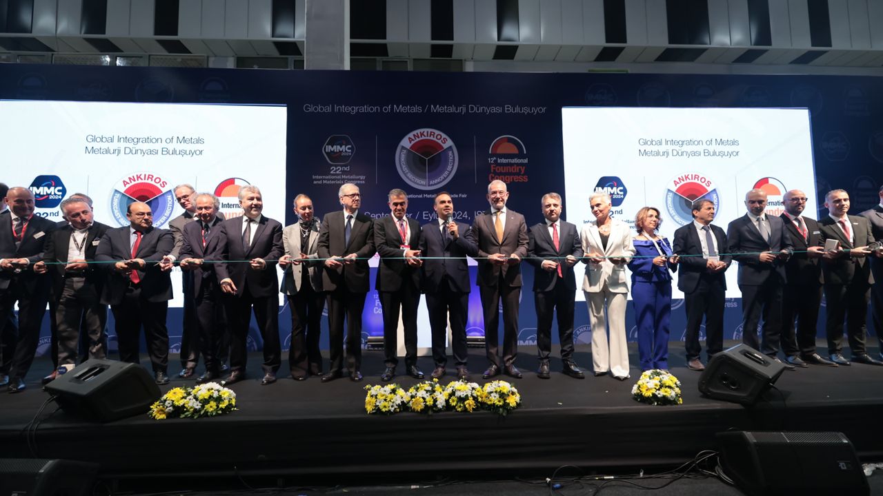 16’ncı Uluslararası Demir-Çelik, Döküm, Demir Dışı Metalürji Teknolojileri, Makine ve Ürünleri İhtisas Fuarı’nın açılışını yaptık.
